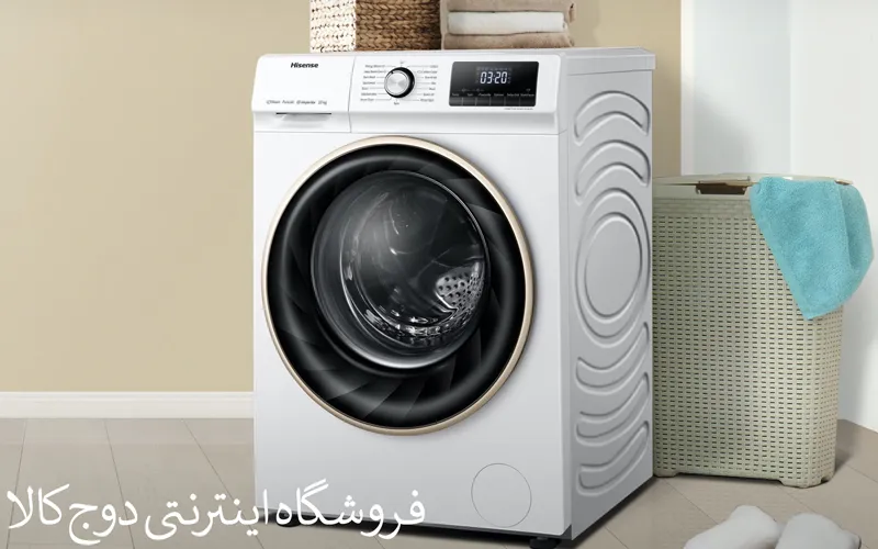 لباسشویی هایسنس ظرفیت 10 کیلویی سفید 2023 - Hisense WFQA1014EVJMW