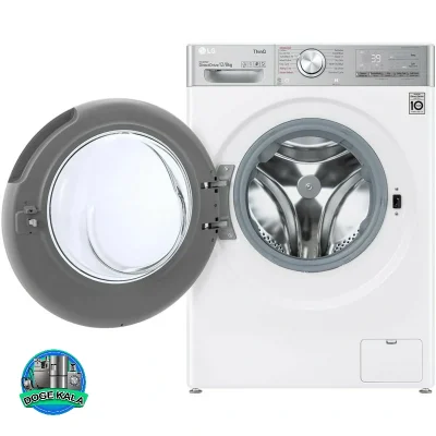 خرید ماشین لباسشویی ال جی V12 سفید 12 کیلویی - LG WDV1260