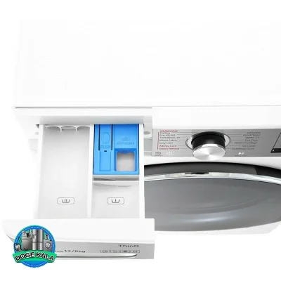 خرید ماشین لباسشویی ال جی V12 سفید 12 کیلویی - LG WDV1260