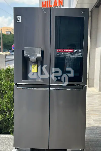 تصویر طبیعی یخچال ال جی X39 دودی 34 فوت