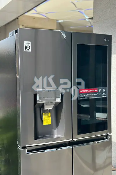 تصویر طبیعی یخچال ال جی X39 دودی 34 فوت