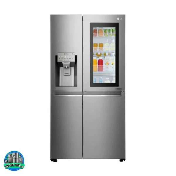 یخچال ساید ال جی X267 سیلور 30 فوت - LG GCX-267PXHN