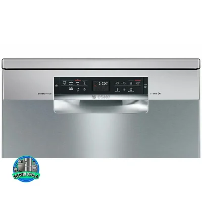 ماشین ظرفشویی بوش نقره ای 14 نفره - Bosch SMS67T102B