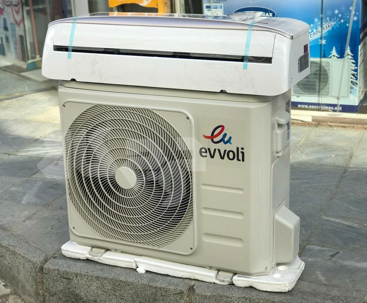 کولر گازی ایوولی گولدن  با ظرفیت 18000 – evvoli-GOLDEN 18Btu