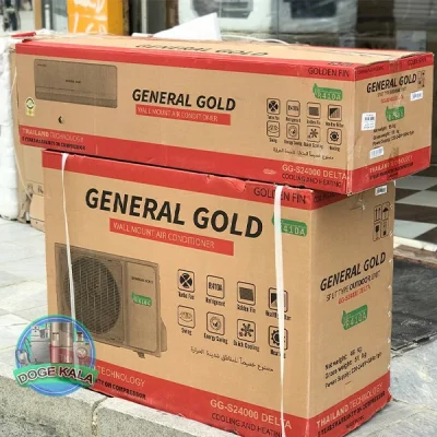 کولر گازی جنرال گولد DELTA ظرفیت 18000 - GENERAL GOLD DELTA 18Btu