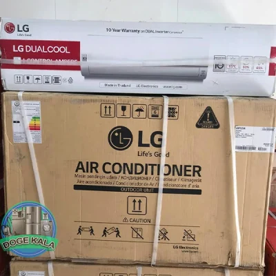 کولر گازی ال جی دوال اینورتر ظرفیت 26000 - LG-DUAL inverter black 26Btu