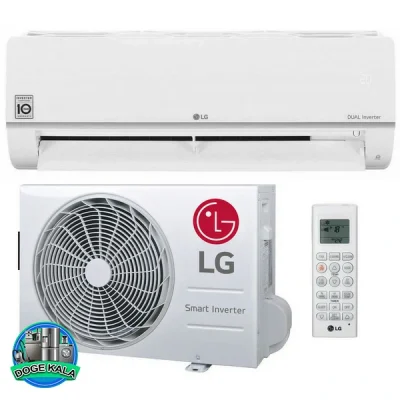 کولر گازی ال جی دوال اینورتر ظرفیت 26000 - LG-DUAL inverter black 26Btu