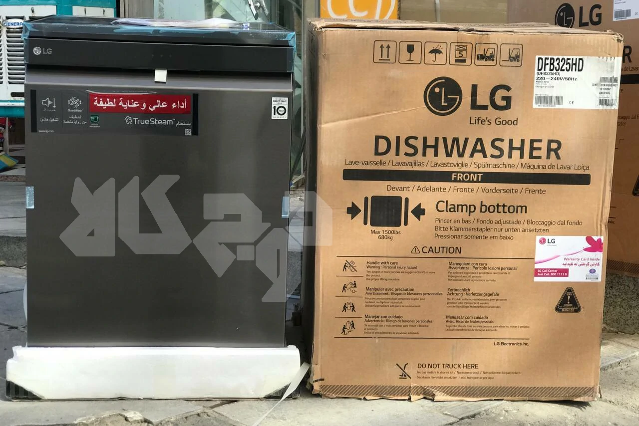 ظرفشویی ال جی 325 دودی 14 نفره - LG 325