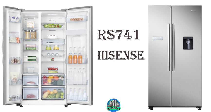 یخچال ساید هایسنس مدل RS-741