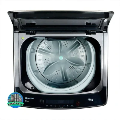 لباسشویی هایسنس ظرفیت 18 کیلویی دودی - Hisense WTY1802