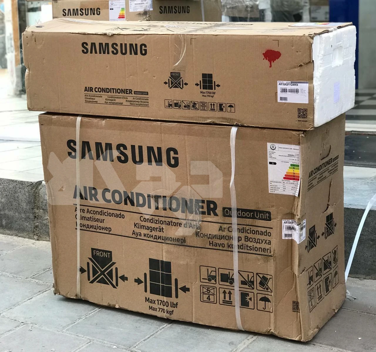 کولر گازی سامسونگ اینورتر دار با ظرفیت 18000 - Samsung inverter 18Btu