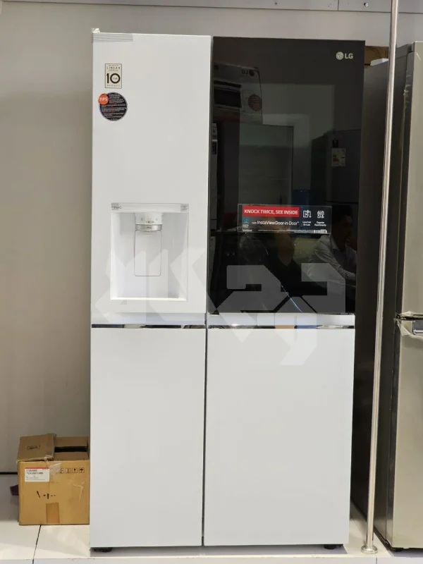 یخچال ساید ال جی x257 سفید 30 فوت - LG GR-X257CVVV