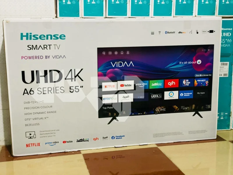 تلویزیون هایسنس A62GS سایز 58 اینچ - Hisense 58A62GS