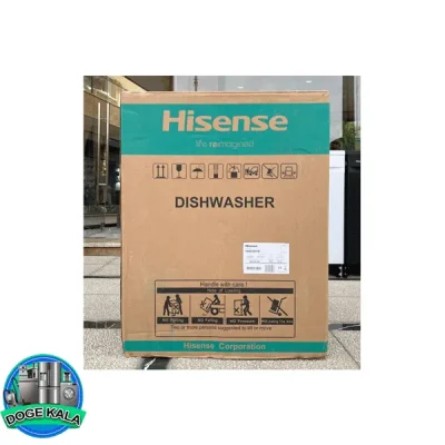 ماشین ظرفشویی هایسنس HS623 دودی 16 نفره - Hisense HS623E91B