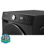 ماشین لباسشویی 12/8 کیلوگرمی دودی آیدوز دار هایسنس WD5S1245BB