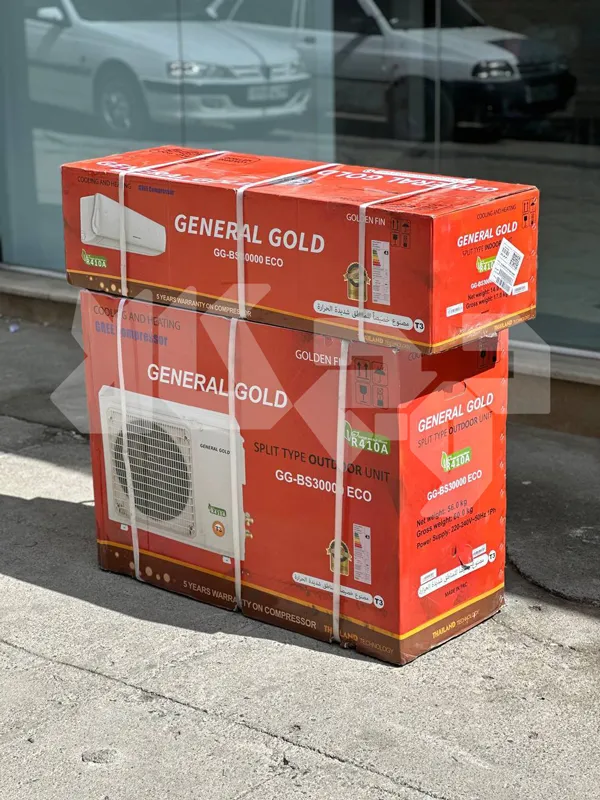 کولر گازی جنرال گلد دیواری اکو بدون اینورتر 30000 – GG-BS30 ECO T3