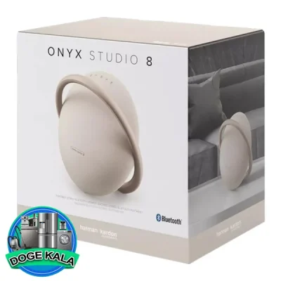 اسپیکر هارمن کاردن رنگ کرمی ONYX STUDIO 8 2020