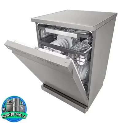 ظرفشویی ال جی 435 نقره‌ ای 14 نفره درب اتومات 2025 - LG DFC435FP