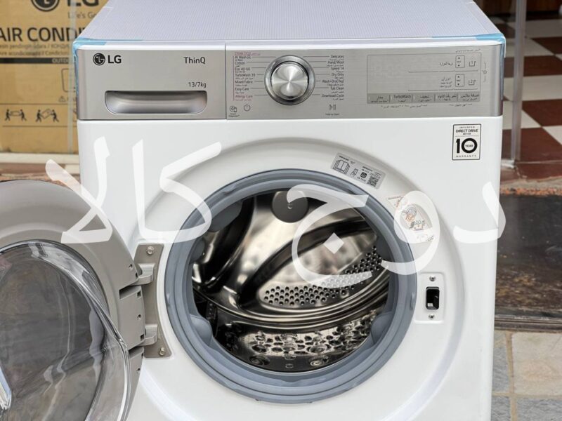 ماشین لباسشویی ال جی WDR1307BWP 5 ماشین لباسشویی سفید ال جی WDR1307BWP