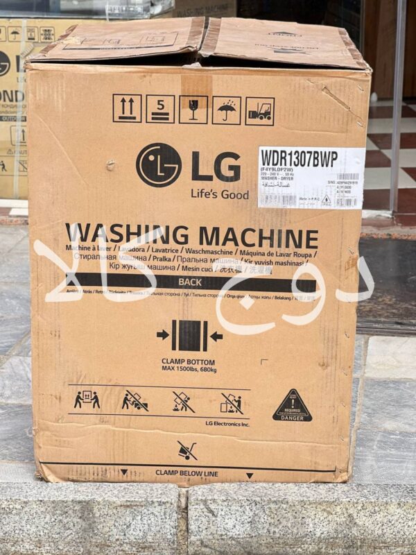 ماشین لباسشویی ال جی WDR1307BWP 2 ماشین لباسشویی ال جی WDR1307BWP