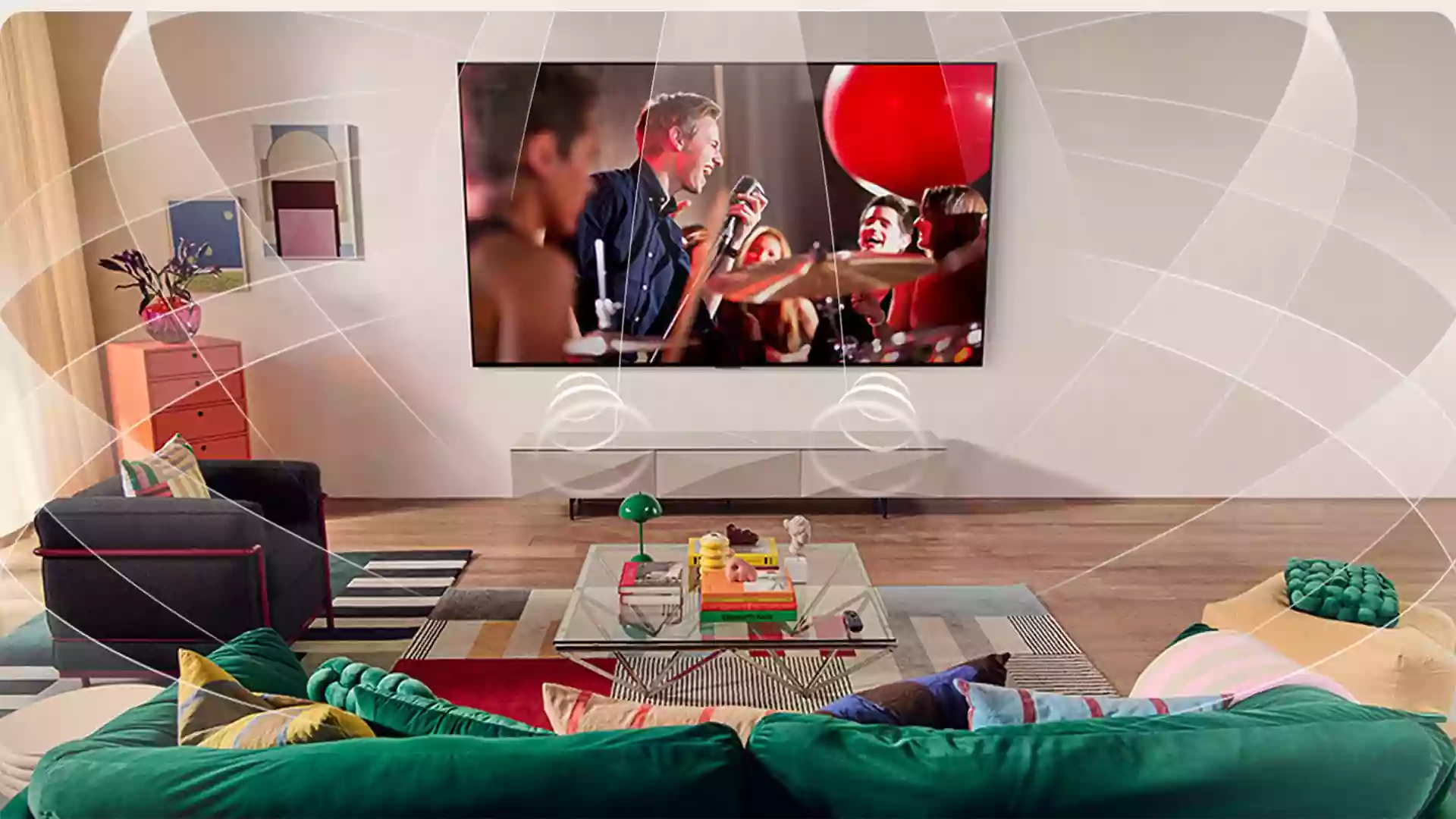 تلویزیون الجی 65C5 3 تلویزیون 65 اینچ ال جی C5