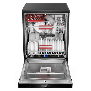 ماشین ظرفشویی توشیبا مدل DW-14F2ME-BS 3 ماشین ظرفشویی توشیبا مدل DW-14F2ME-BS