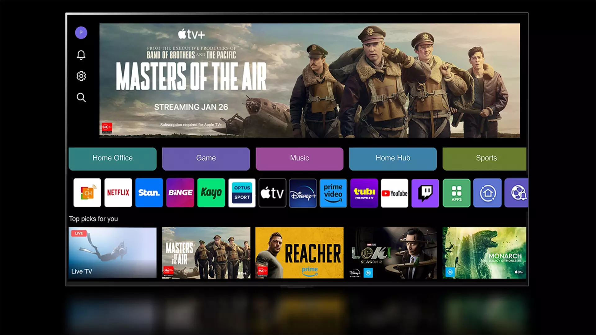 تلویزیون الجی 65UA8000 4 امکانات هوشمند تلویزیون ال جی 65AU8000