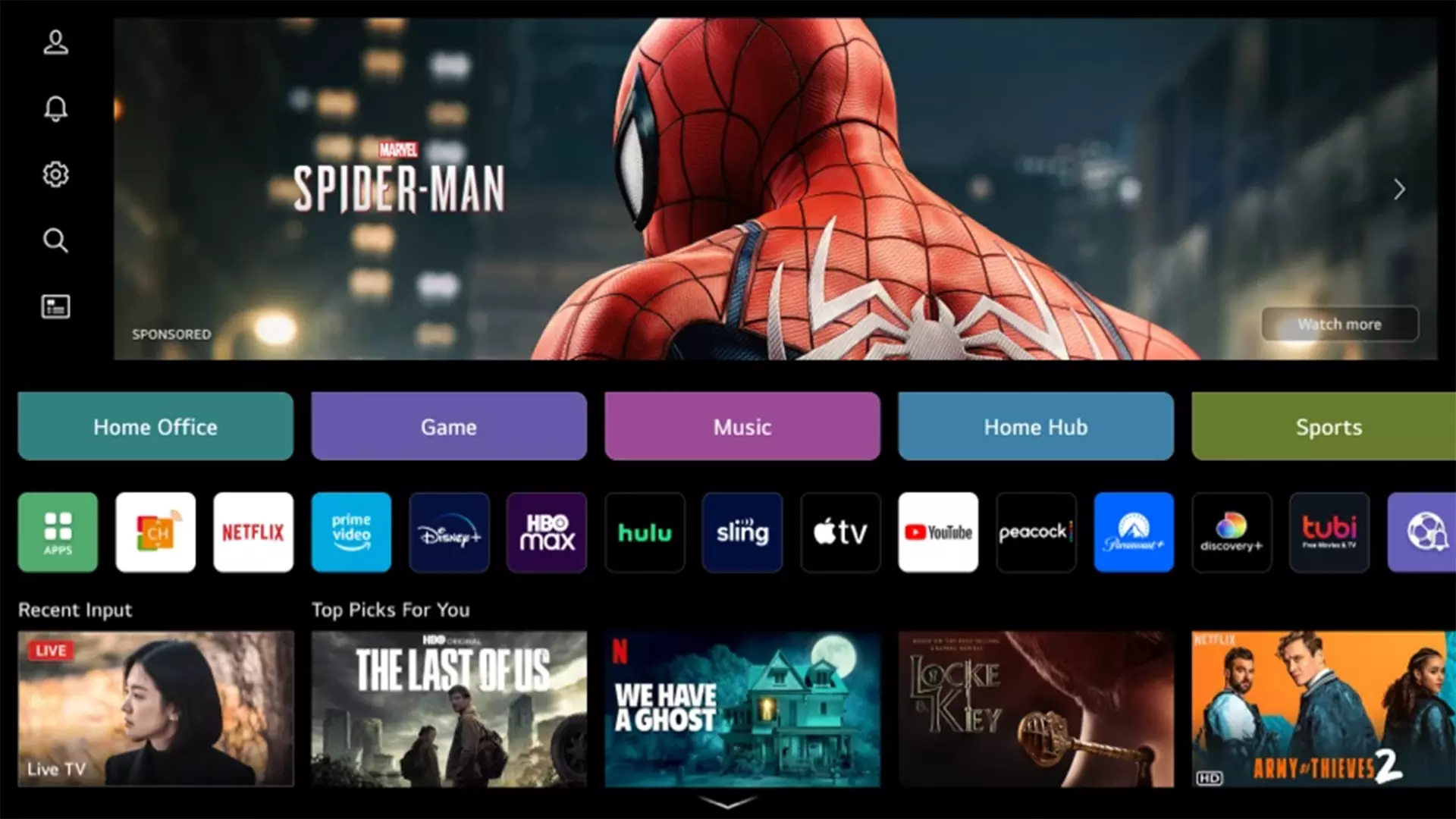 تلویزیون الجی 75UA8000 5 امکانات هوشمند تلویزیون ال جی 75UA8000