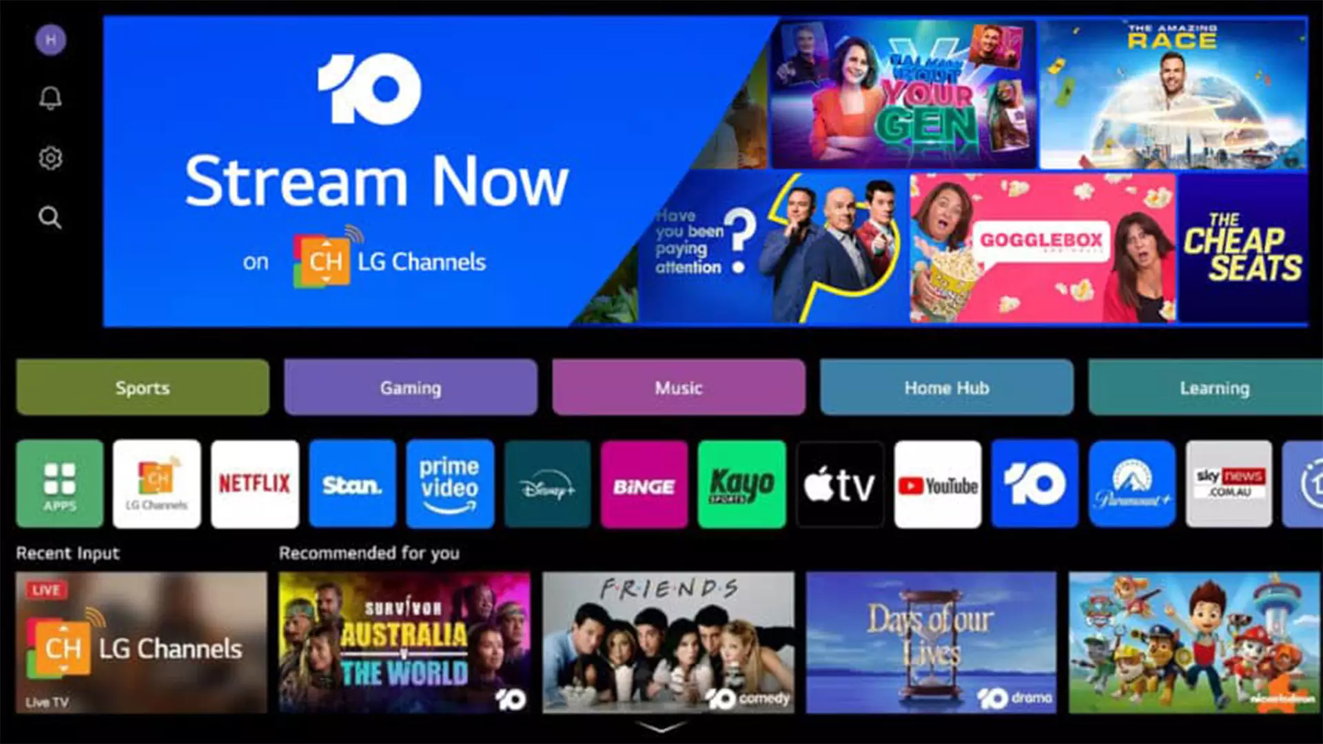 تلویزیون الجی 75UA8550 5 تلویزیون هوشمند ال جی 75UA8550