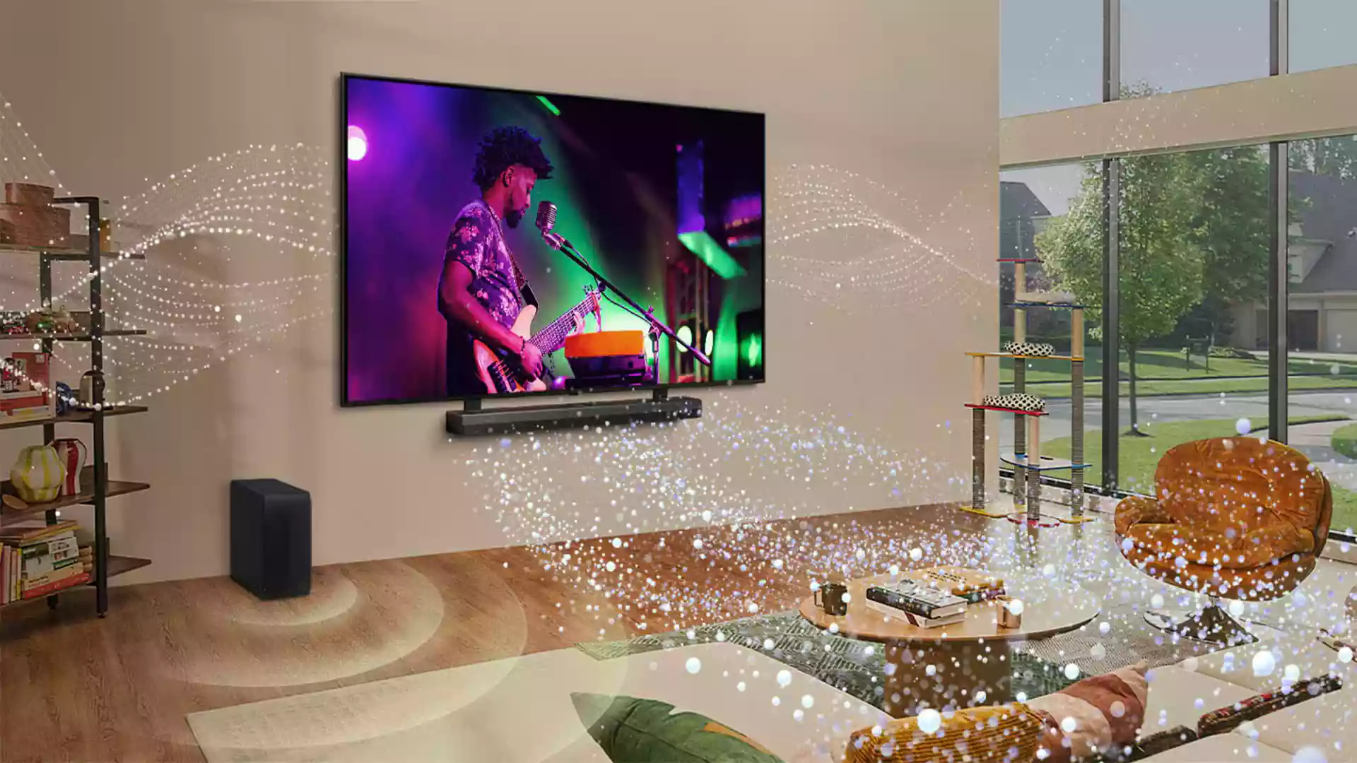 تلویزیون الجی 86UA7500 3 کیفیت صدای تلویزیون ال جی مدل 86UA7500