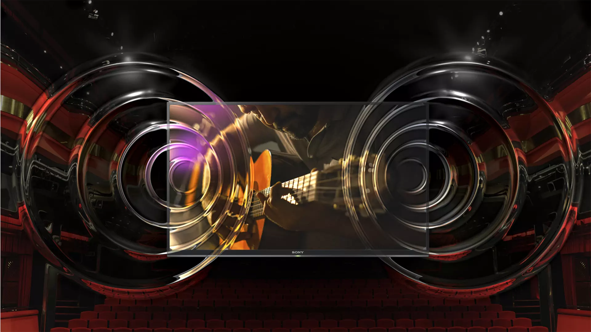 تلویزیون سونی مدل 50S20M2 4 صدای قدرتمند تلویزیون سونی 50S20M2