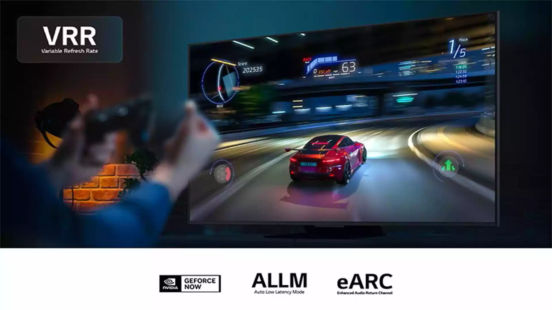 تلویزیون الجی 77C5 6 تلویزیون گیمینگ ال جی 77C5