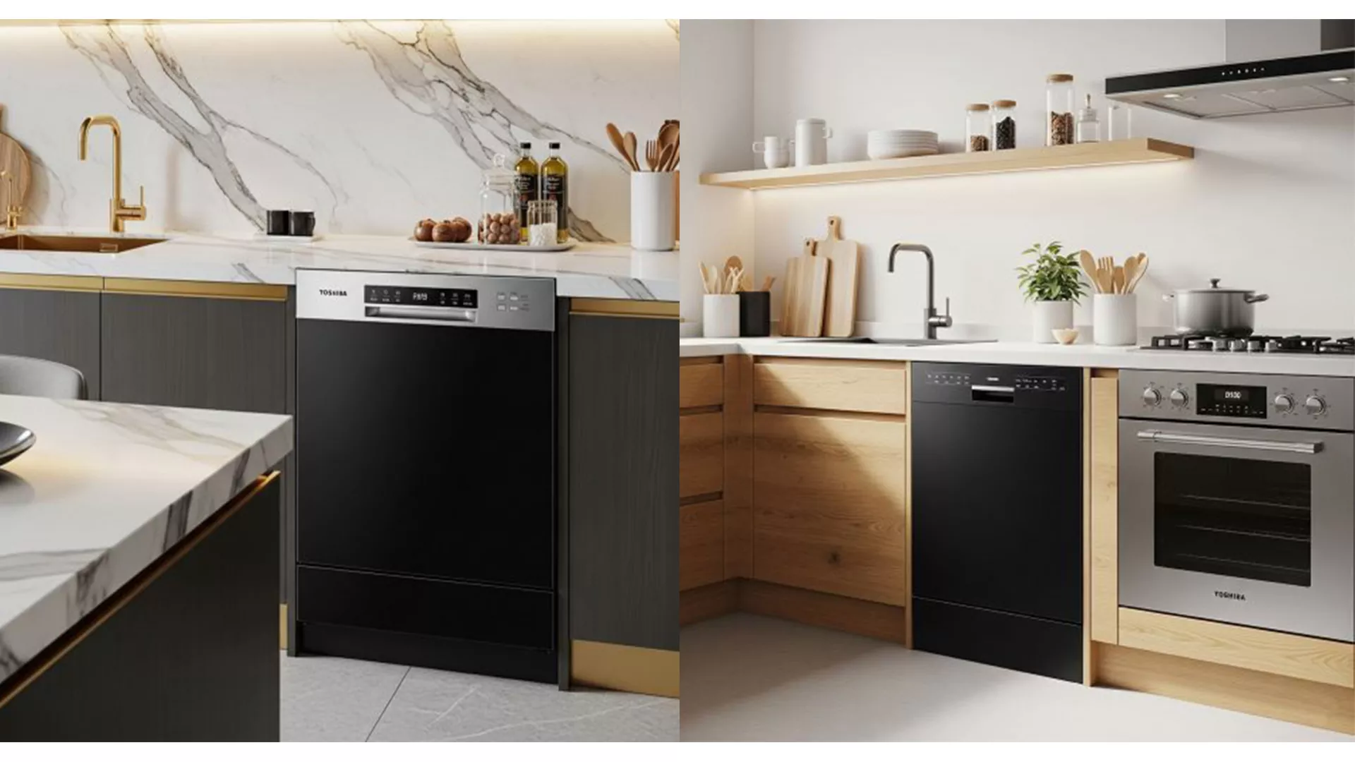 ماشین ظرفشویی توشیبا DW-15F3ME-BS 1 ظرفشویی توشیبا DW-15F3ME-BS (مشکی پانزده نفره دو مانیتور سه طبقه)