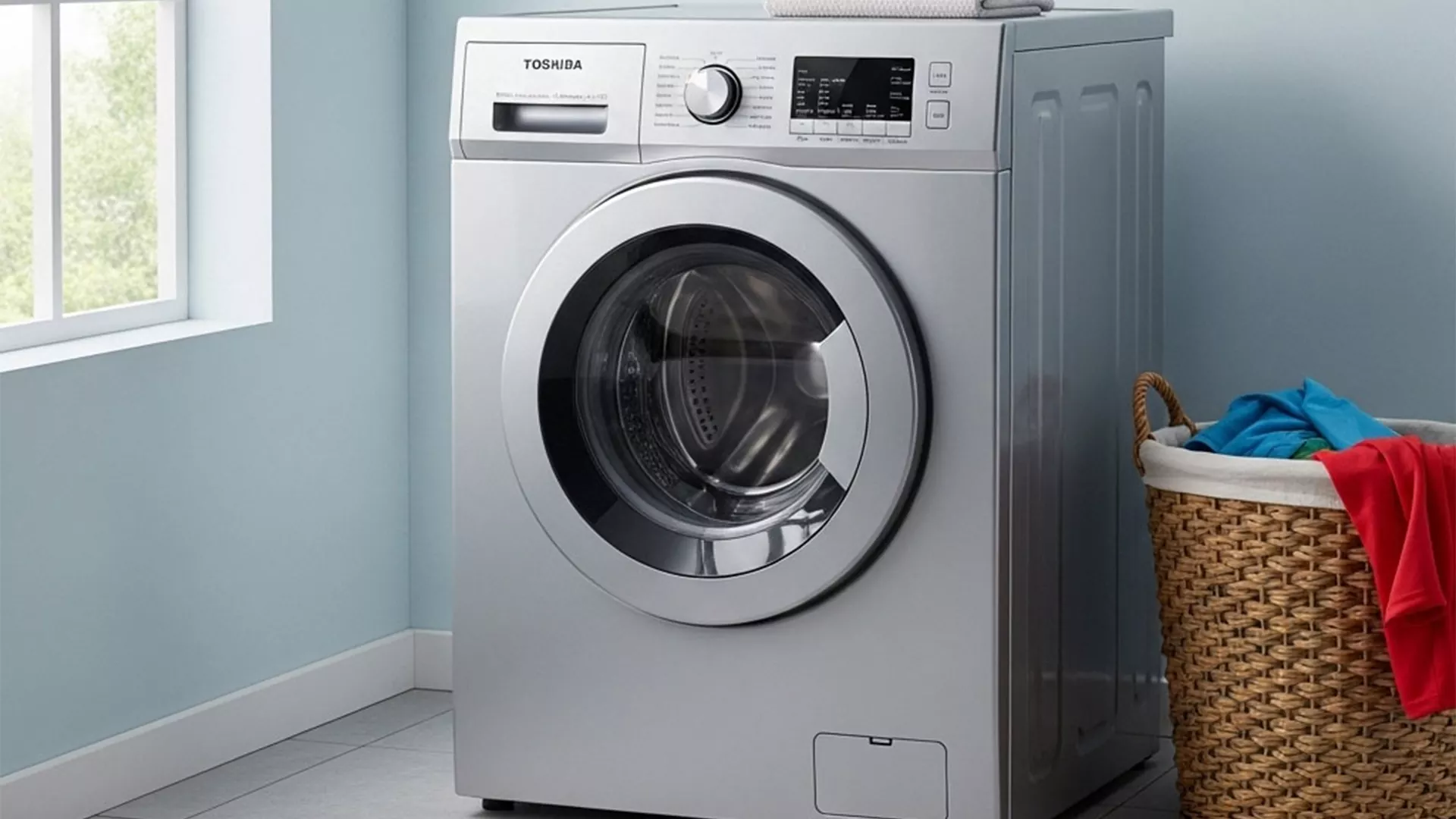 لباسشویی توشیبا TW-BL90A4B-SK 1 لباسشویی سیلور توشیبا مدل TW-BL90A4B-SK