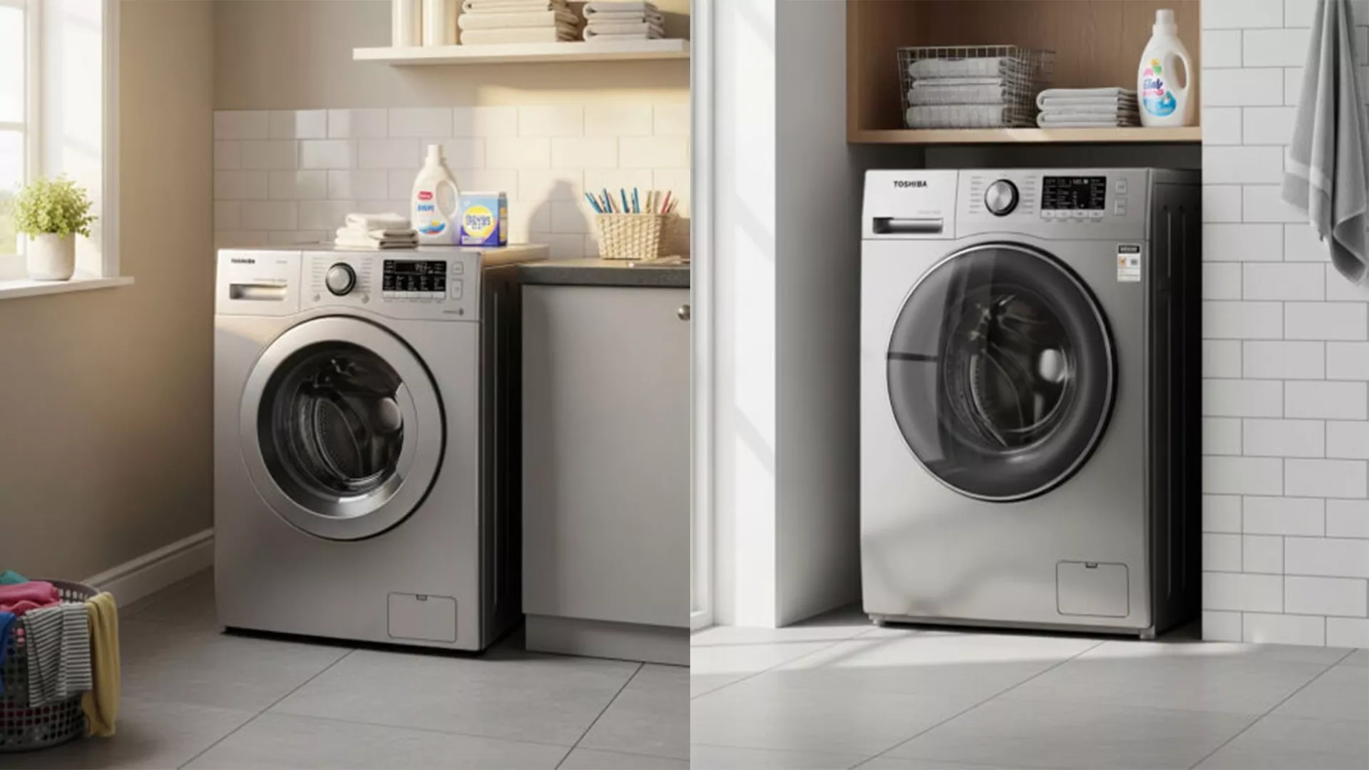 لباسشویی توشیبا TW-BL90A4B-SK 4 لباسشویی هوشمند توشیبا TW-BL90A4B-SK