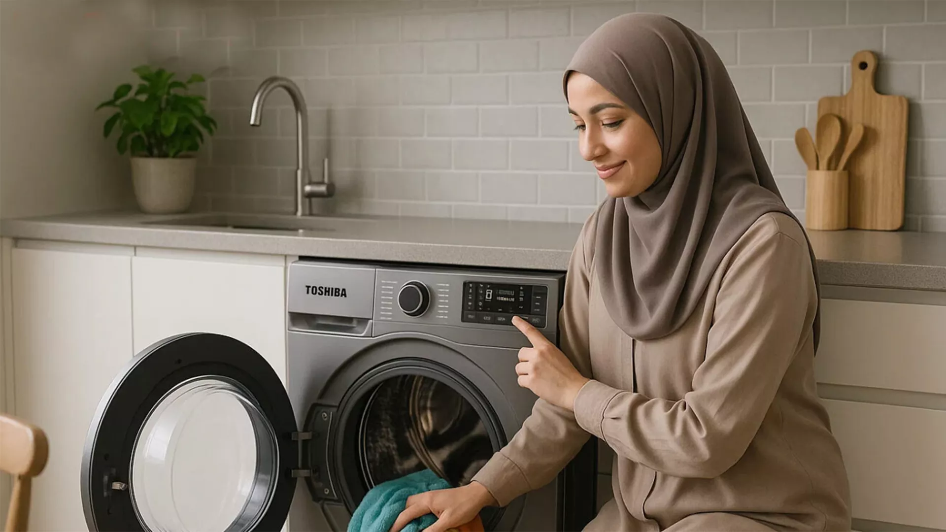 لباسشویی توشیبا TW-BL90A4B-SK 3 لباسشویی سلور 8 کیلویی توشیبا