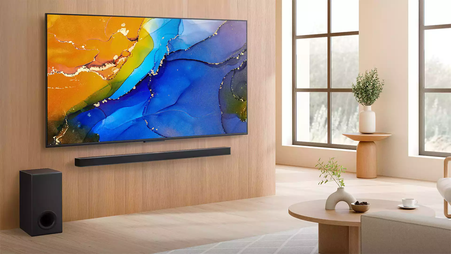 تلویزیون الجی 55QNED82 3 طراحی تلویزیون ال جی 55QNED82