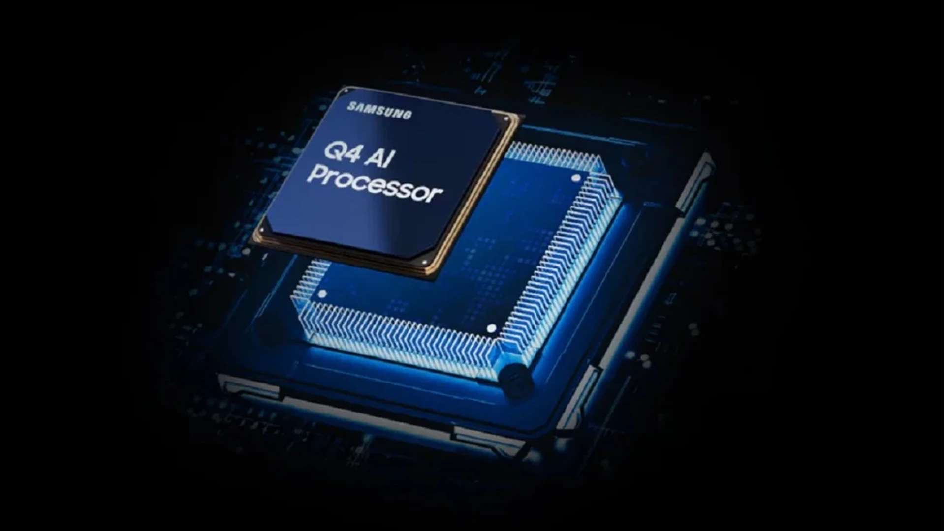 تلویزیون سامسونگ 55Q8F 4 پردازنده قدرتمند Q4 AI در تلویزیون سامسونگ Q8F