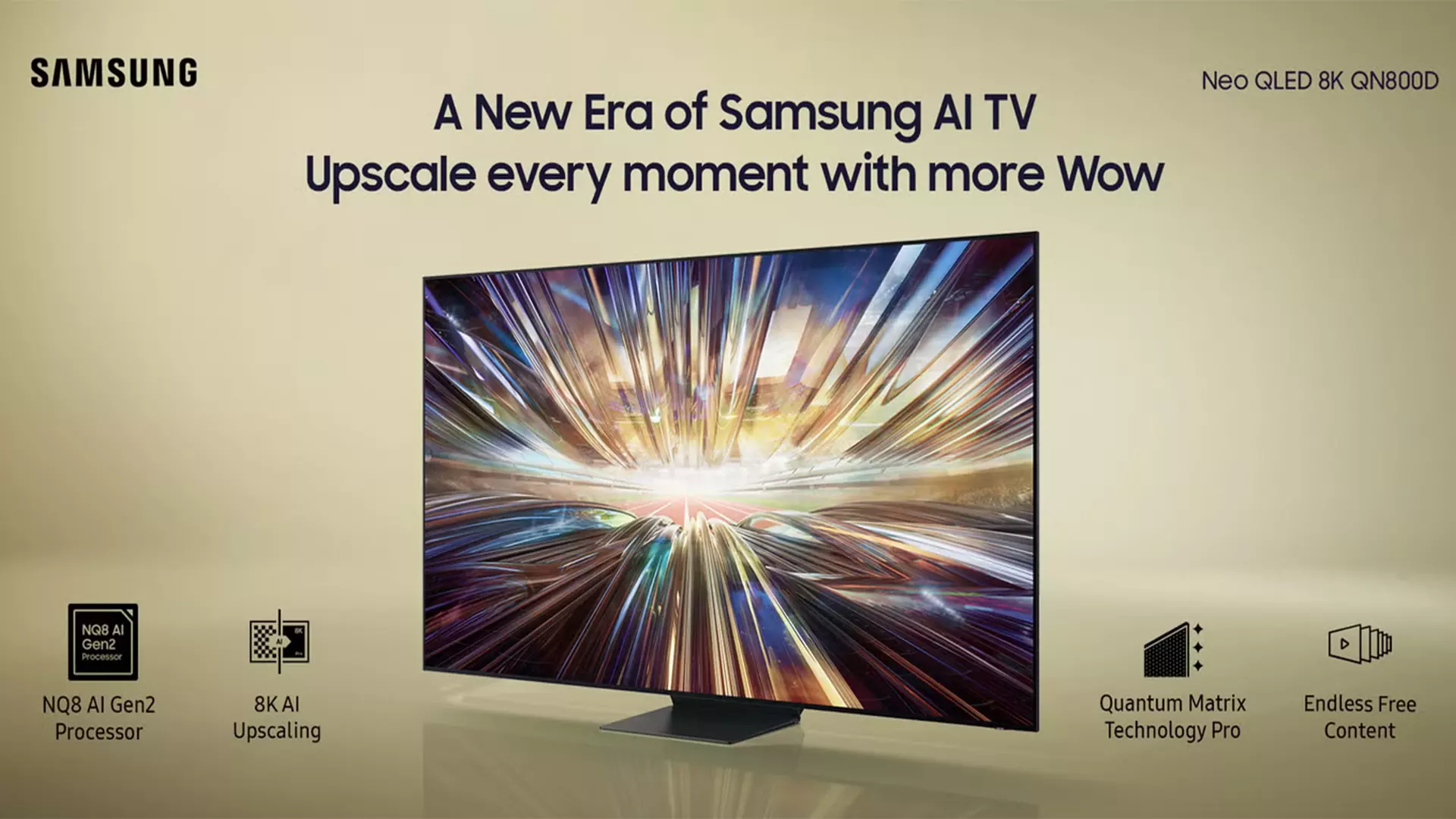 تلویزیون سامسونگ مدل 75QN800D 1 تلویزیون سامسونگ مدل 75QN800D