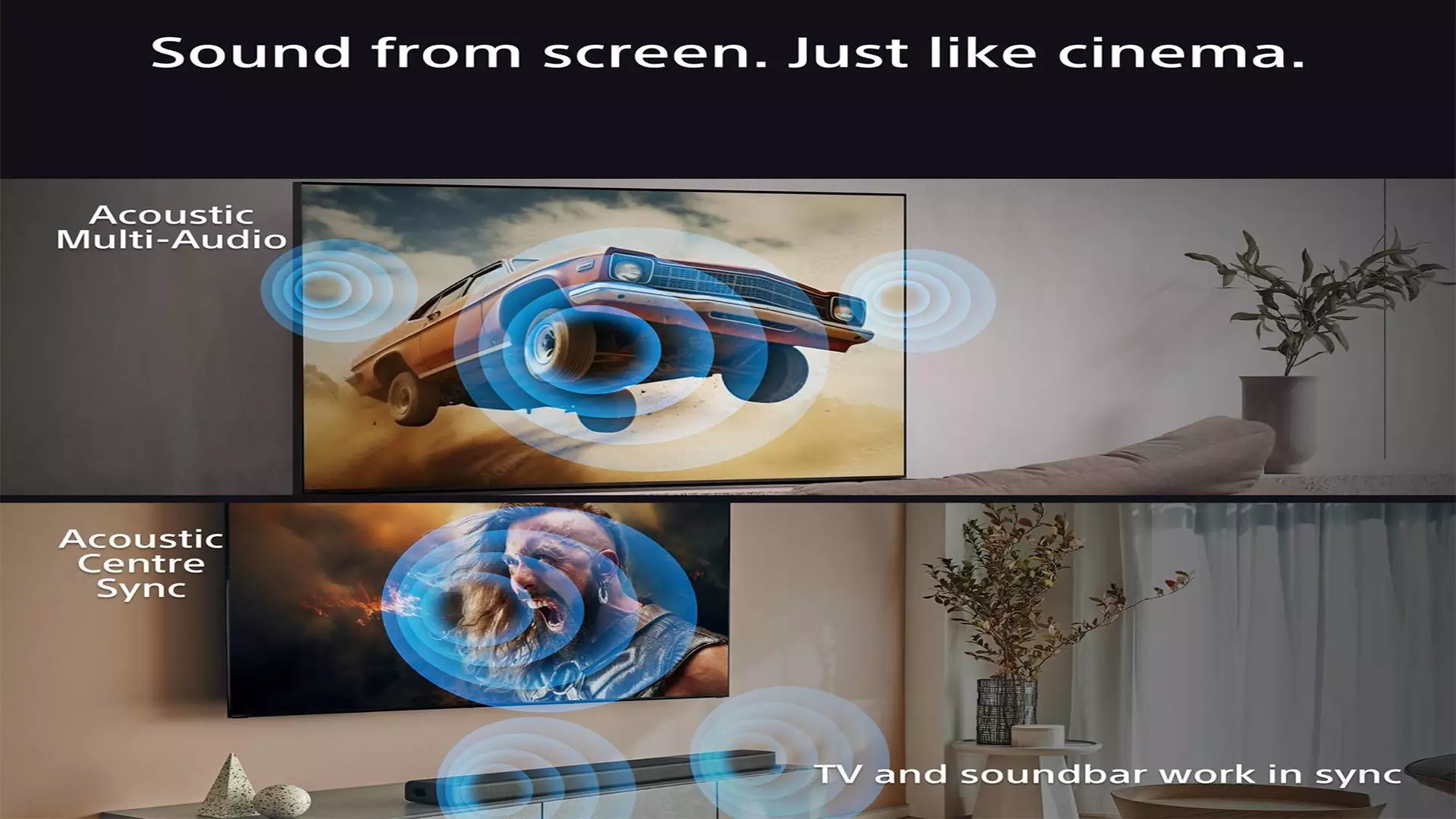 تلویزیون سونی مدل 75S20M2 5 کیفیت صدای تلویزیون سونی 75S20M2