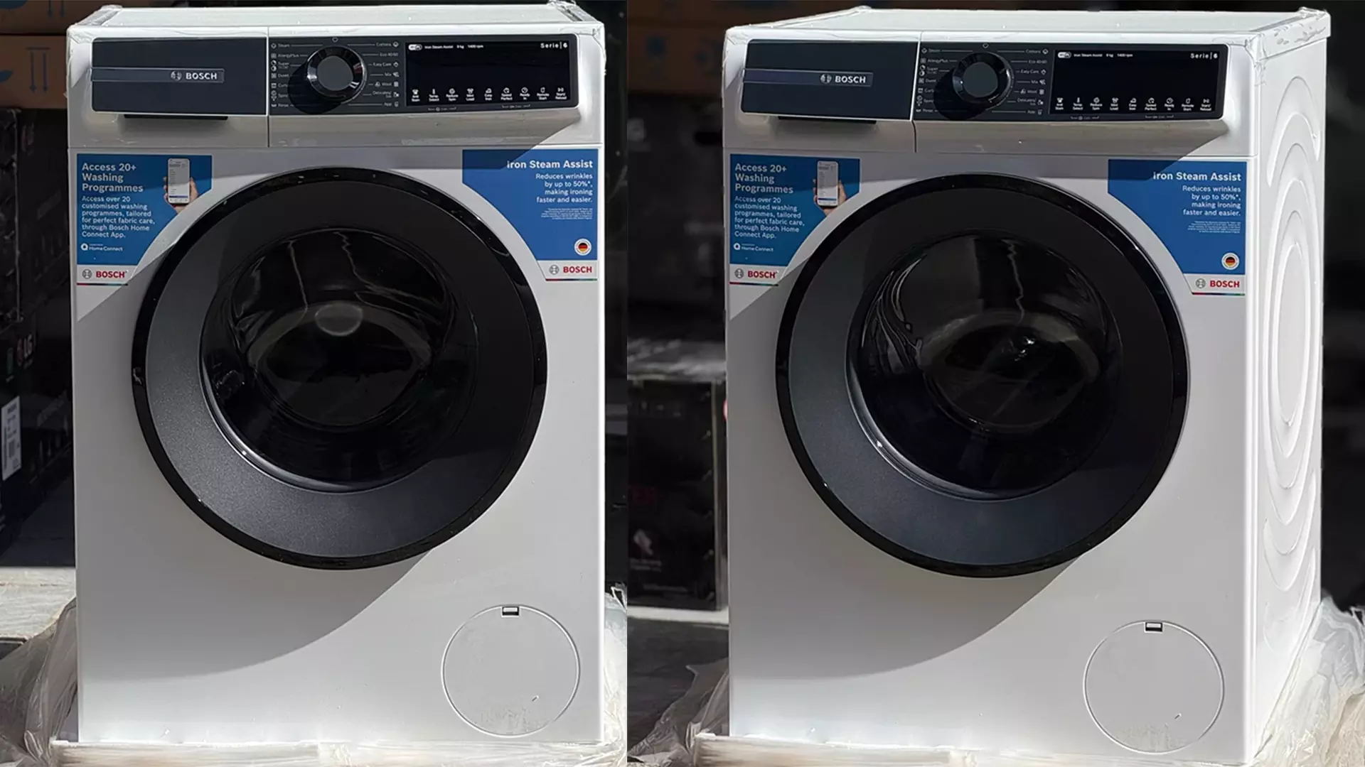 لباسشویی 9 کیلویی بوش مدل WGK22ZOME (سفید) 1 ماشین لباسشویی بوش مدل WGK22Z0ME