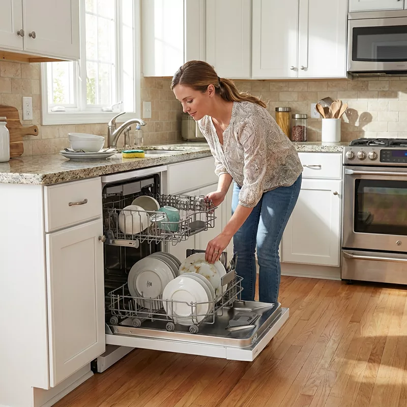 ماشین ظرفشویی دوو مدل 1411 سفید 4 برنامه های شستشو ظرفشویی دوو مدل 1412