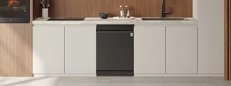 ماشین ظرفشویی ال جی مدل 287 دودی DFC287HMS 2 طراحی ماشین ظرفشویی 14 نفره ال جی مدل DFC287HMS