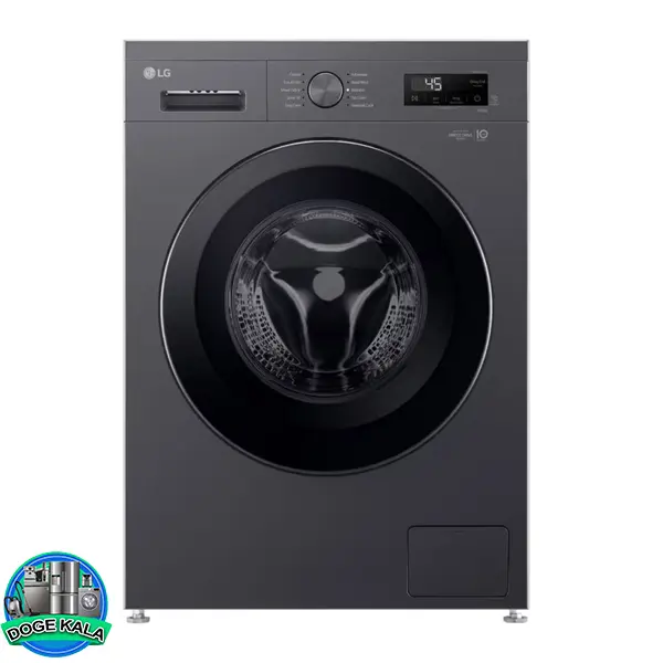 ماشین لباسشویی ال جی 8 کیلو مدل y1 دودی F2Y1TYP6J