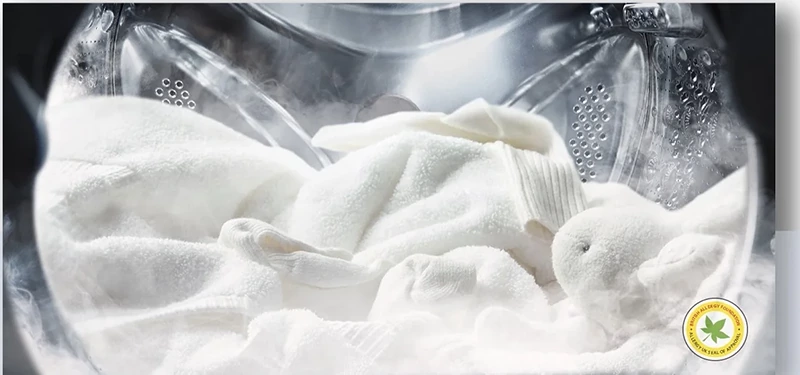 ماشین لباسشویی ال جی 10 کیلو مدل y3 سفید F4Y3RYGYWV 4 قدرت بخار ماشین لباسشویی ال جی 10 کیلو مدل y3 سفید F4Y3RYGYWV