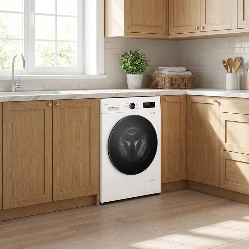 ماشین لباسشویی ال جی 9 کیلو مدل y1 سفید WY1409WVP 2 طراحی ماشین لباسشویی ال جی 9 کیلو مدل y1 سفید WY1409WVP