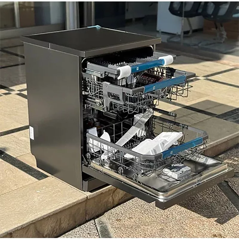 ماشین ظرفشویی ال جی مدل 287 دودی 3 سبدهای قابل تنظیم ظرفشویی سه طبقه ال جی 287