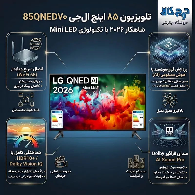 تلویزیون ال جی 85QNED70