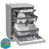 ظرفشویی ال جی 435 نقره ای 14 نفره درب اتومات 2025 - LG DFC435FP