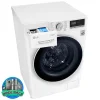 ماشین لباسشویی خشک کن دار ال جی V5 مدل F4V5RGP0W
